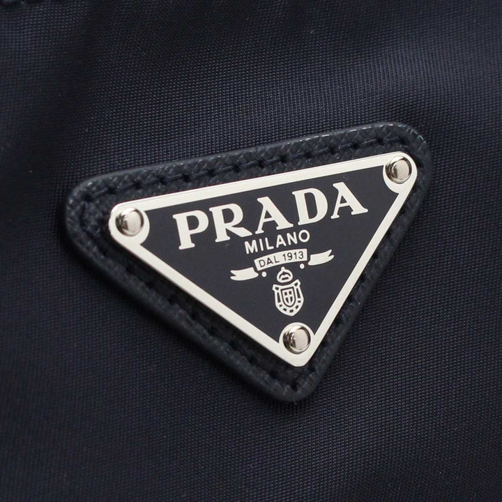 Prada Tessuto Saffiano Black Messenger Bag Cross Body 2VH563