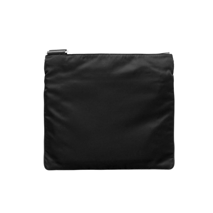 Prada Tessuto Saffiano Black Messenger Bag Cross Body 2VH563