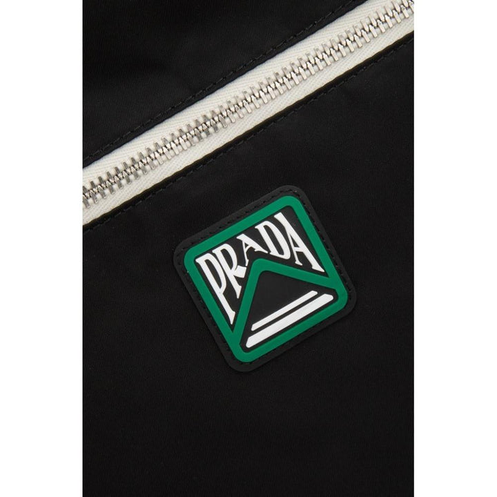 Prada Zaino Black Tessuto Nylon Drawstring Backpack 2VZ030