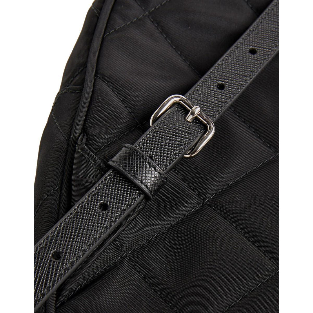 Prada Zaino Black Tessuto Nylon Quilted Backpack 1BZ066