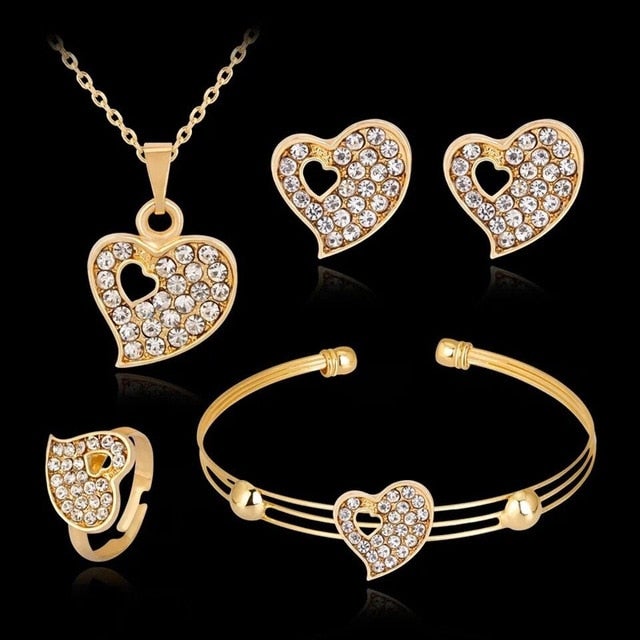 ZOSHI Jewelry Sets Women Indian African Jewelry Set amazing price Wedding Jewellery For Brides Dubai Gold Jewelry Sets