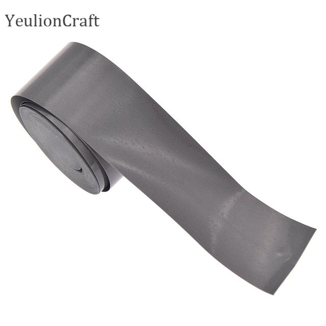 Chzimade 1.5/2/2.5CM Heat Transfered Reflective Tape Sticker For Clothes Iron On Bag Shoes Diy Handmade Crafts