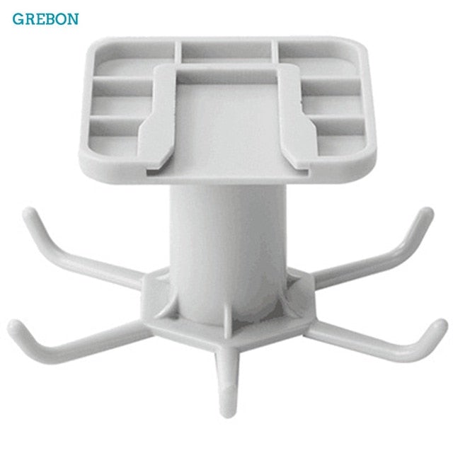 kitchen hook organizer bathroom hanger wall dish drying rack holder for lid cooking accessories Cupboard storage Cabinet shelf