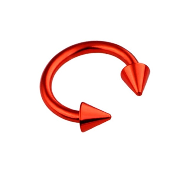 1piece Fashion stainless steel Horseshoe Fake Nose Ring C Clip BCR Septum Lip Piercing Falso Nose Rings Hoop For Women Men