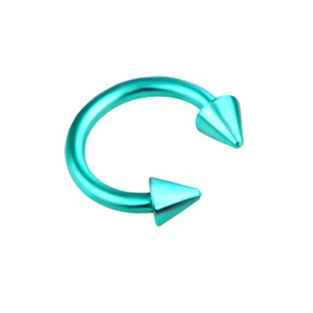 1piece Fashion stainless steel Horseshoe Fake Nose Ring C Clip BCR Septum Lip Piercing Falso Nose Rings Hoop For Women Men