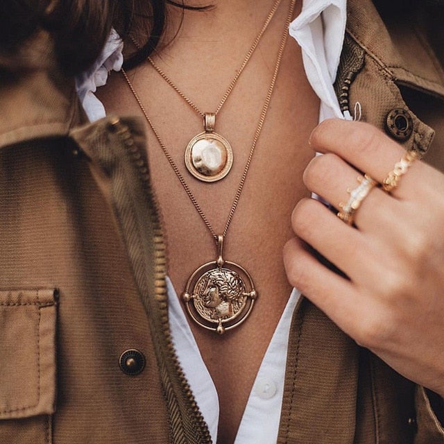 LETAPI Bohemian Cute Butterfly Choker Necklace for Women Street Style Statement Necklace Gold Color Letter Necklace Jewelry