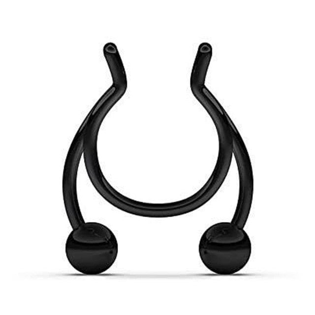1pcs 2020 New Fake Nose Ring Stud New Nose Clip Medical Stainless Steel Hot Sale Nasal Septum False Nose Ring Piercing Jewelry