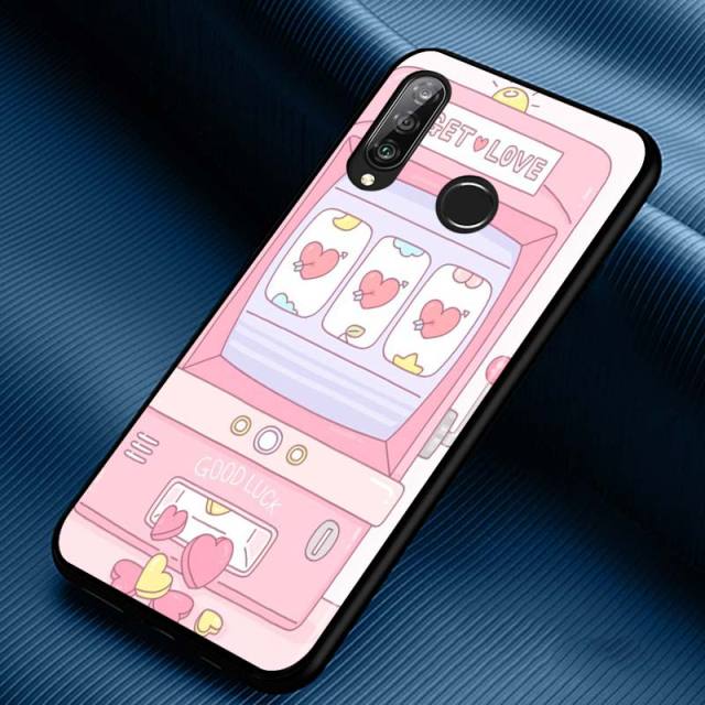 Art Pixel Aesthetic Silicone Phone Case for Huawei P30 P20 P40 Lite E Pro P Smart Z Plus 2019 P10 P9 Lite Black Cover