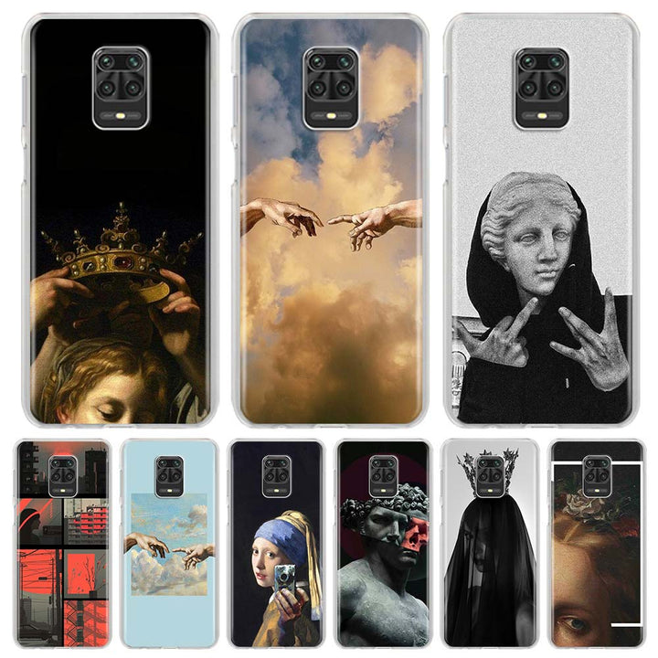 Phone Case for Xiaomi Redmi Note 9 Pro 8 8T 9S 7 7A 8A 9A 9C K20 K30 Pro Hard PC Housing Cover Aesthetic Art