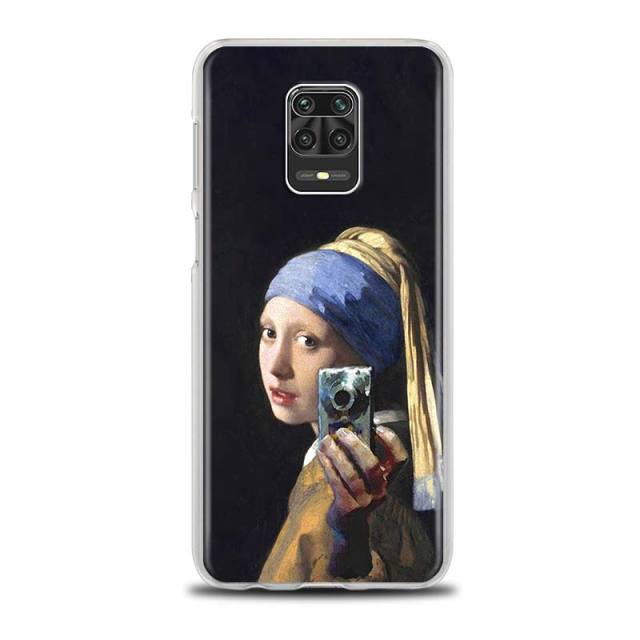 Phone Case for Xiaomi Redmi Note 9 Pro 8 8T 9S 7 7A 8A 9A 9C K20 K30 Pro Hard PC Housing Cover Aesthetic Art