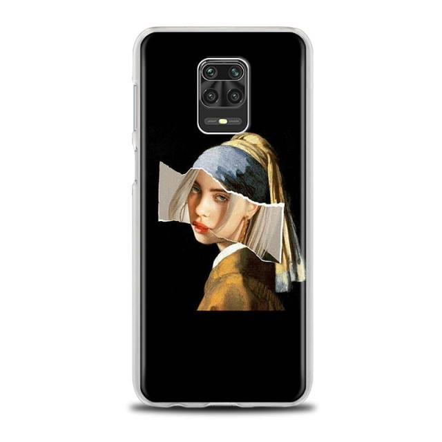 Phone Case for Xiaomi Redmi Note 9 Pro 8 8T 9S 7 7A 8A 9A 9C K20 K30 Pro Hard PC Housing Cover Aesthetic Art