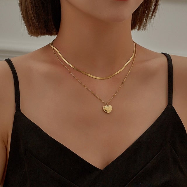 Butterfly Choker For Women Adjustable Gold Chain Charm Stainless Steel Necklace Kpop Delicate Pendant Necklace Bridal Jewelry