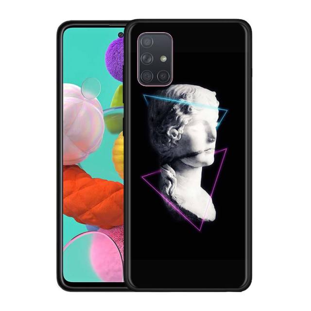 Aesthetic Statue Mona Lisa David  Case for Samsung Galaxy A51 A71 5G A01 A21 A31 A41 A91 A10 A10S A20 A30 A50 A40 A70 Cover