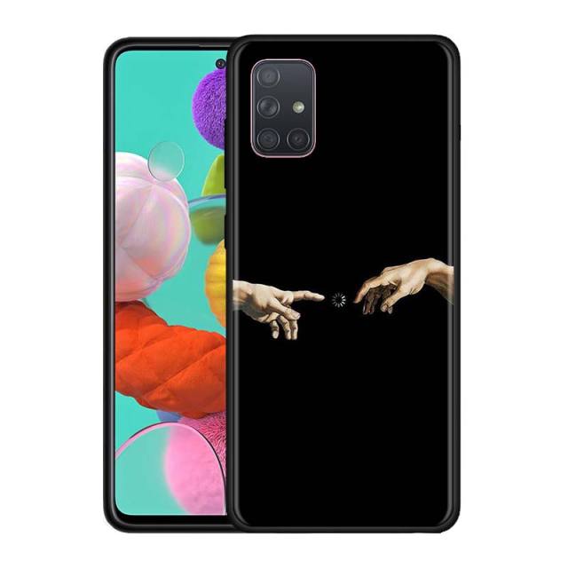 Aesthetic Statue Mona Lisa David  Case for Samsung Galaxy A51 A71 5G A01 A21 A31 A41 A91 A10 A10S A20 A30 A50 A40 A70 Cover