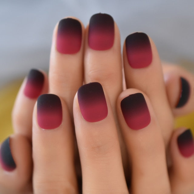 Summer Short Natural Nude White French Nail Tips False Fake Nails UV Gel Press on Ultra Easy Wear for Home Office Wear