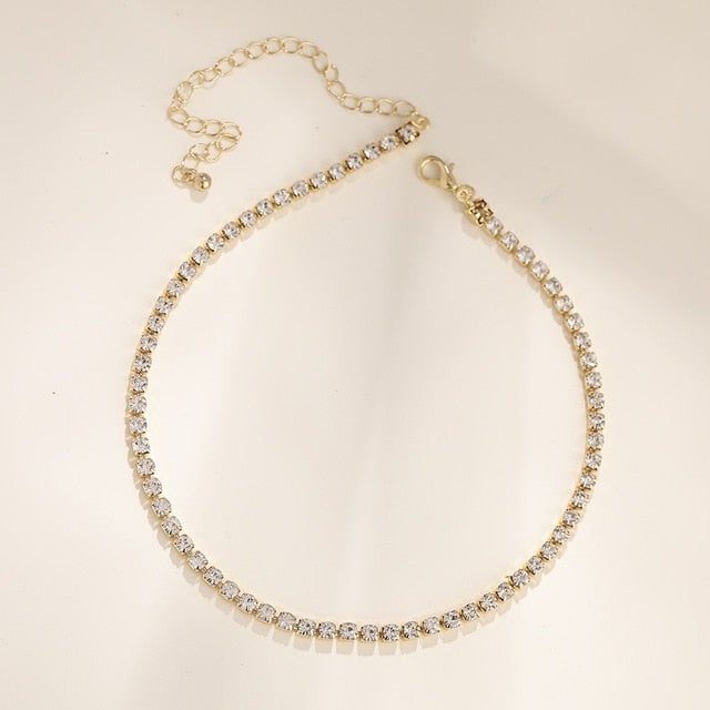 Lost Lady Butterfly Cross Cherry Heart Pendants Necklace for Women Rhinestone Crystal Chain Chokers Necklace Jewelry Wholesale