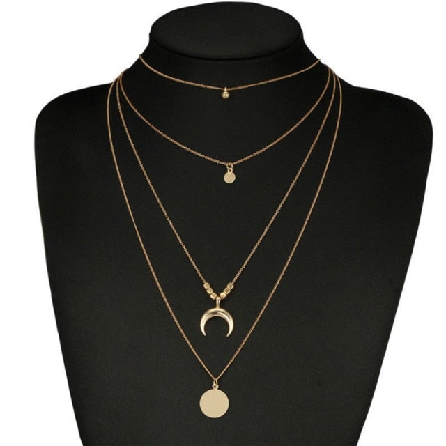Gold Silver Color Chain Butterfly Chain Pendant Choker Necklace Women Statement Collare Bohemia Beach Jewelry Gift Collier Cheap