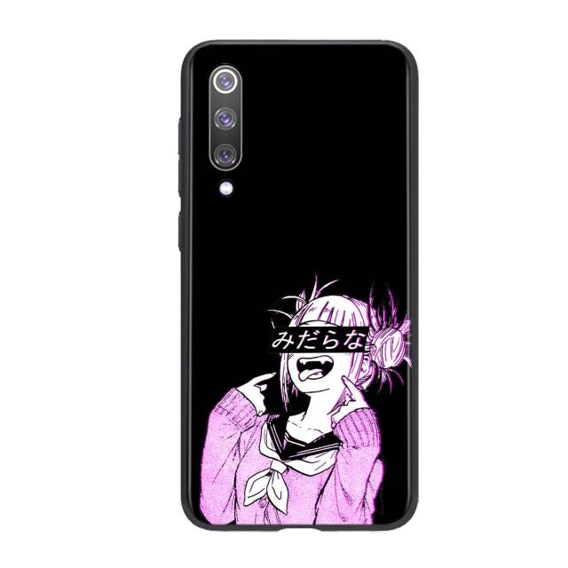 Sad Anime Aesthetic Senpai For Xiaomi Mi 11 10T Note 10 Poco X3 NFC M2 X2 F2 C3 M3 Play Mix 3 A2 8 Lite Pro Phone Case