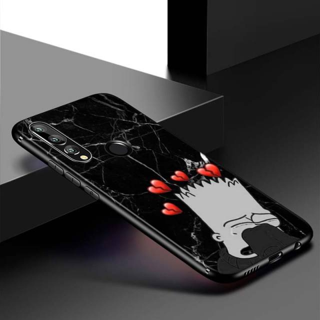 Silicone Cover Sad Anime Aesthetic Senpai For Honor 10i 9X 8X MAX 20 10 9 Lite 8 8A Prime 7A Pro Lite Phone Case