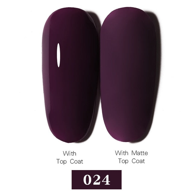 LEMOOC Nail Gel Polish Spring Summer Color Varnishes Glitter Sequins Soak Off Semi Permanant UV LED Nail Art Hybrid Lacquers
