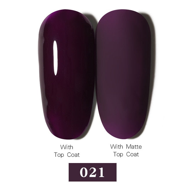 LEMOOC Nail Gel Polish Spring Summer Color Varnishes Glitter Sequins Soak Off Semi Permanant UV LED Nail Art Hybrid Lacquers