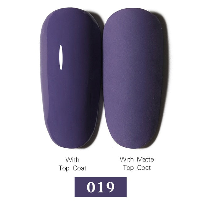 LEMOOC Nail Gel Polish Spring Summer Color Varnishes Glitter Sequins Soak Off Semi Permanant UV LED Nail Art Hybrid Lacquers