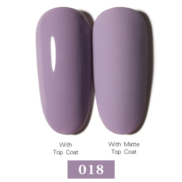 LEMOOC Nail Gel Polish Spring Summer Color Varnishes Glitter Sequins Soak Off Semi Permanant UV LED Nail Art Hybrid Lacquers