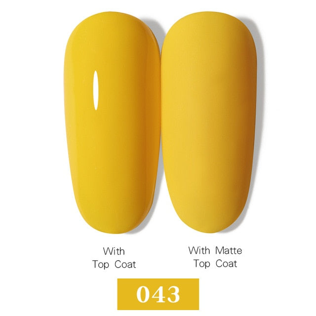 LEMOOC Nail Gel Polish Spring Summer Color Varnishes Glitter Sequins Soak Off Semi Permanant UV LED Nail Art Hybrid Lacquers
