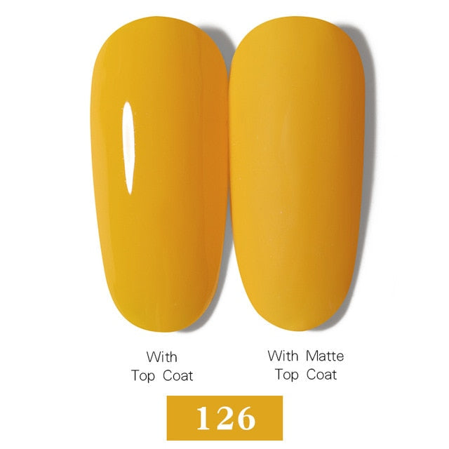 LEMOOC Nail Gel Polish Spring Summer Color Varnishes Glitter Sequins Soak Off Semi Permanant UV LED Nail Art Hybrid Lacquers