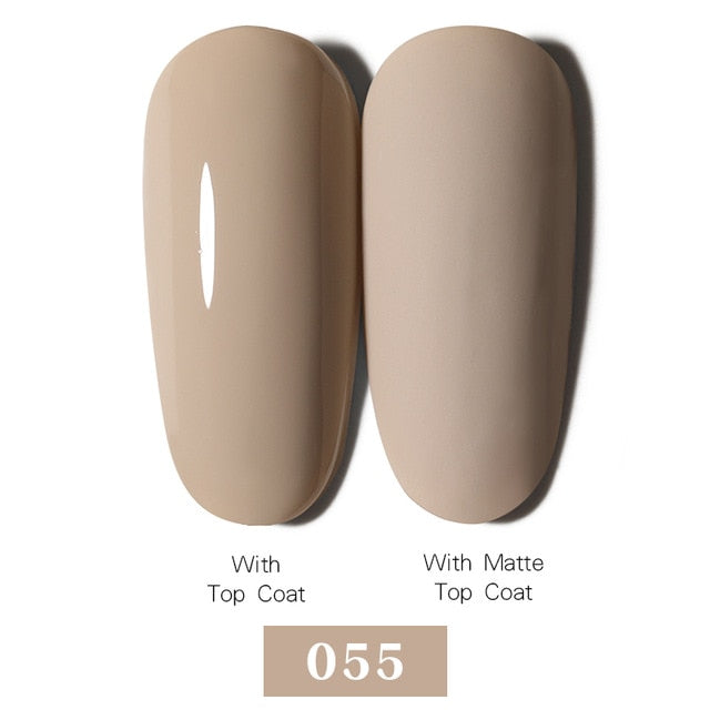 LEMOOC Nail Gel Polish Spring Summer Color Varnishes Glitter Sequins Soak Off Semi Permanant UV LED Nail Art Hybrid Lacquers