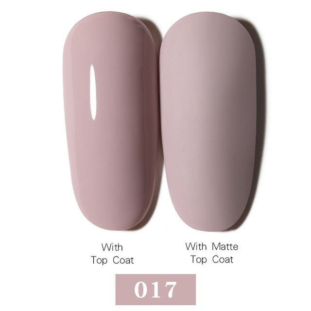 LEMOOC Nail Gel Polish Spring Summer Color Varnishes Glitter Sequins Soak Off Semi Permanant UV LED Nail Art Hybrid Lacquers