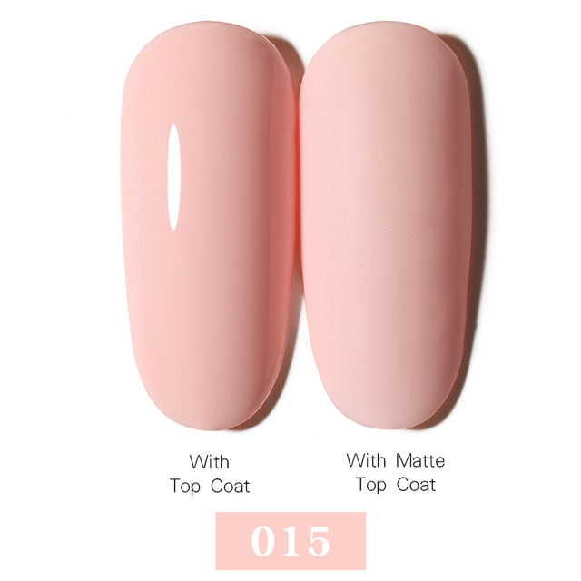 LEMOOC Nail Gel Polish Spring Summer Color Varnishes Glitter Sequins Soak Off Semi Permanant UV LED Nail Art Hybrid Lacquers