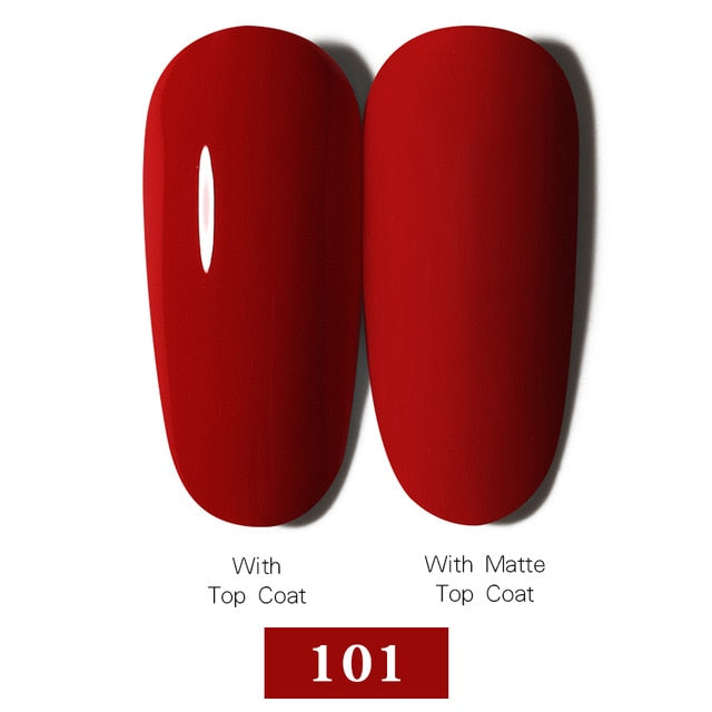 LEMOOC Nail Gel Polish Spring Summer Color Varnishes Glitter Sequins Soak Off Semi Permanant UV LED Nail Art Hybrid Lacquers
