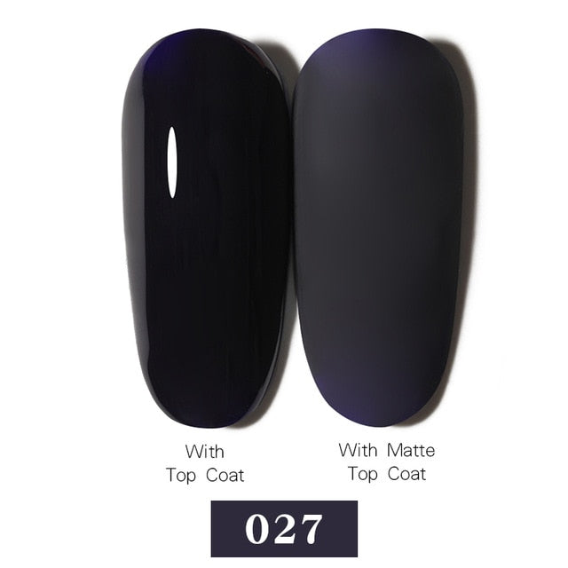 LEMOOC Nail Gel Polish Spring Summer Color Varnishes Glitter Sequins Soak Off Semi Permanant UV LED Nail Art Hybrid Lacquers