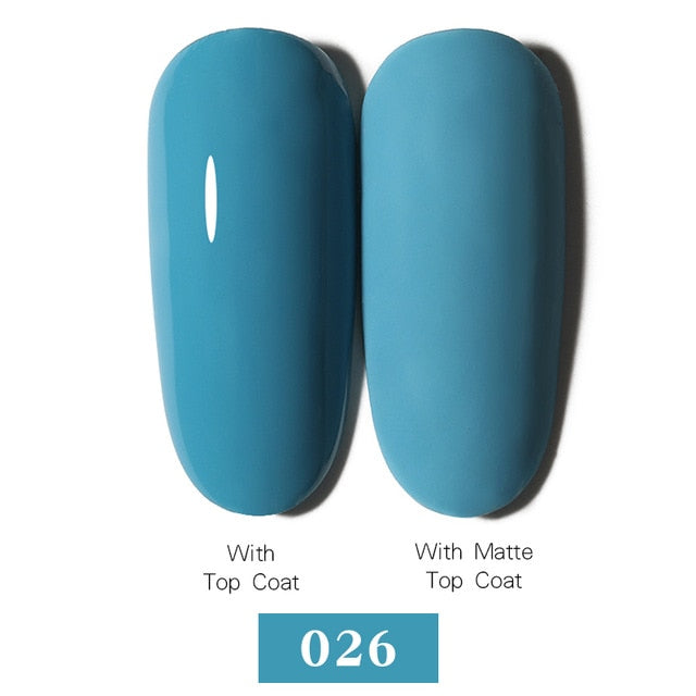 LEMOOC Nail Gel Polish Spring Summer Color Varnishes Glitter Sequins Soak Off Semi Permanant UV LED Nail Art Hybrid Lacquers
