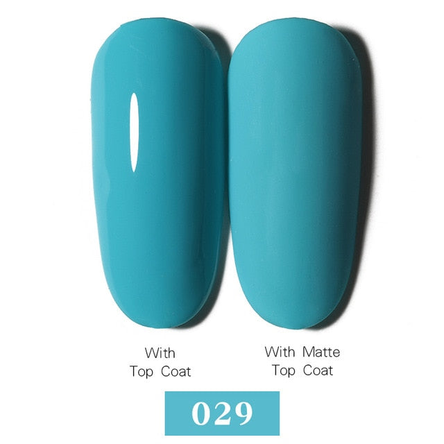 LEMOOC Nail Gel Polish Spring Summer Color Varnishes Glitter Sequins Soak Off Semi Permanant UV LED Nail Art Hybrid Lacquers