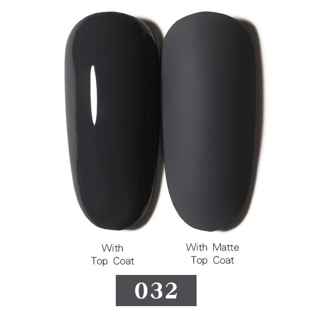 LEMOOC Nail Gel Polish Spring Summer Color Varnishes Glitter Sequins Soak Off Semi Permanant UV LED Nail Art Hybrid Lacquers