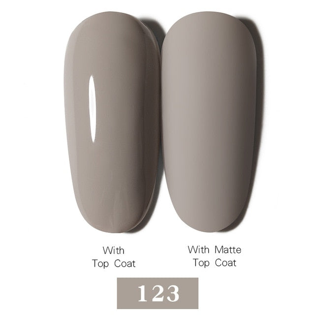 LEMOOC Nail Gel Polish Spring Summer Color Varnishes Glitter Sequins Soak Off Semi Permanant UV LED Nail Art Hybrid Lacquers