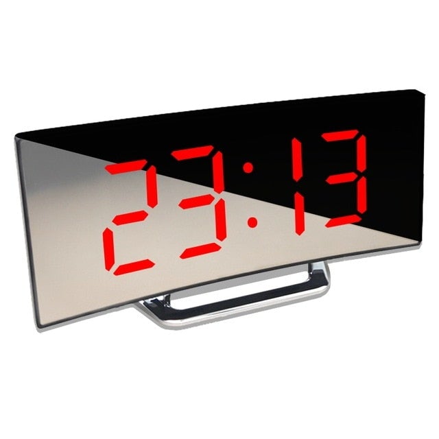 Digital Alarm Clock LED Screen Alarm Clocks for Kids Bedroom Temperature Snooze Function Desk Table Clock Home Decor LED Clock