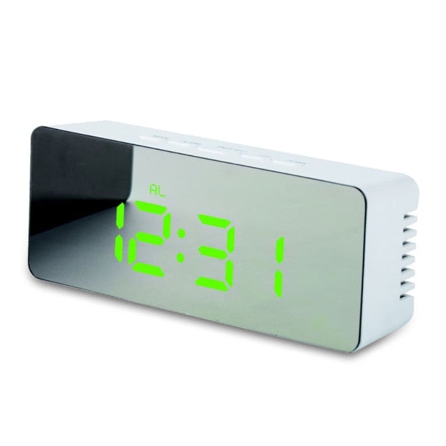 Digital Alarm Clock LED Screen Alarm Clocks for Kids Bedroom Temperature Snooze Function Desk Table Clock Home Decor LED Clock