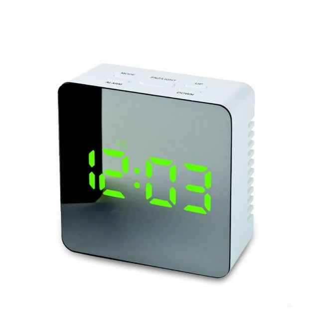 Digital Alarm Clock LED Screen Alarm Clocks for Kids Bedroom Temperature Snooze Function Desk Table Clock Home Decor LED Clock