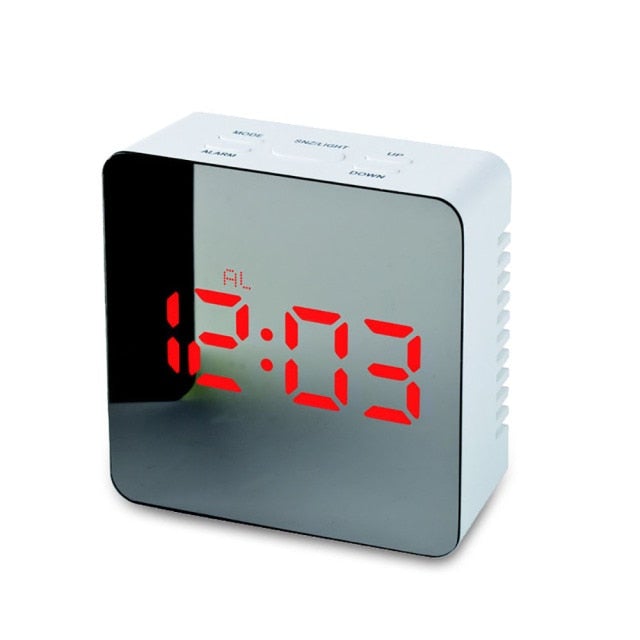 Digital Alarm Clock LED Screen Alarm Clocks for Kids Bedroom Temperature Snooze Function Desk Table Clock Home Decor LED Clock