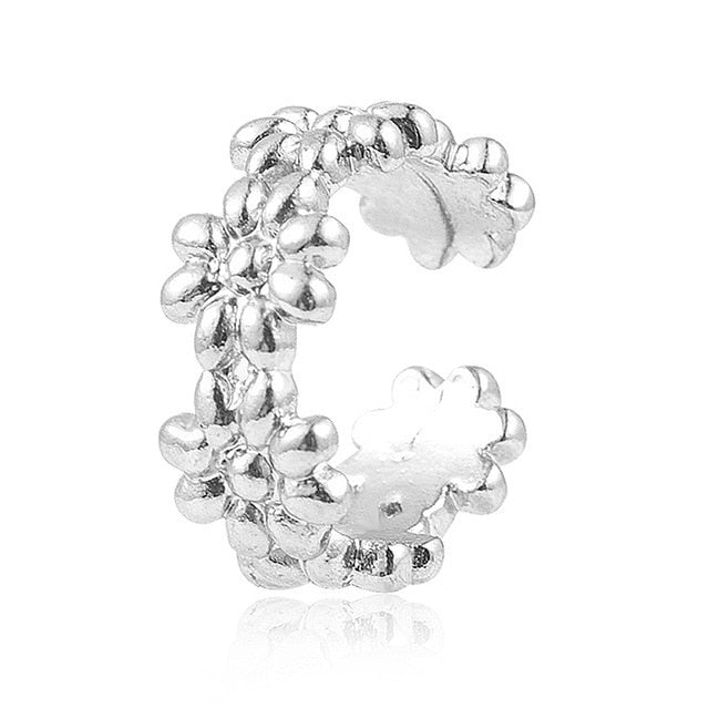 1Pcs Nose Clip fake Septum Piering Nose Rings punk Non Piercing Clip on Hip Hop Rock Stainless Steel Fashion Non Perforation