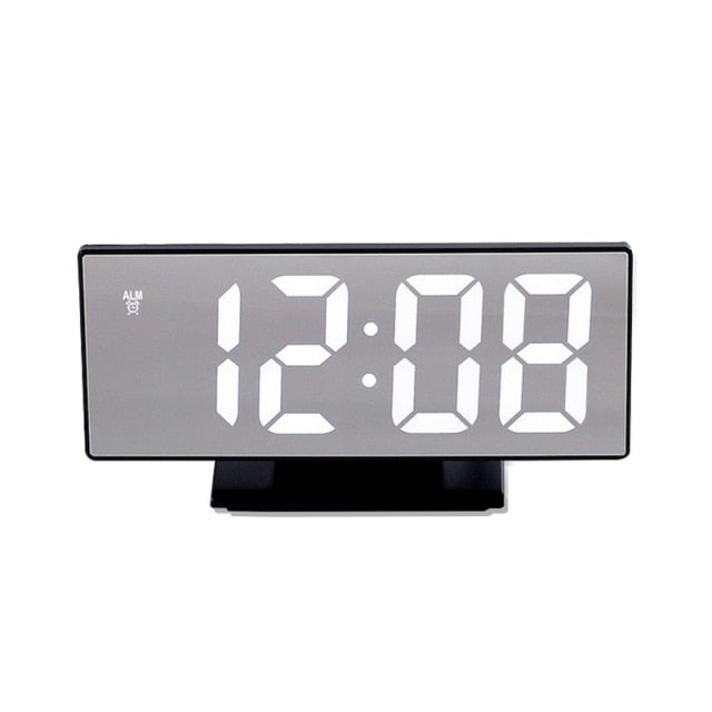 Digital Alarm Clock LED Screen Alarm Clocks for Kids Bedroom Temperature Snooze Function Desk Table Clock Home Decor LED Clock