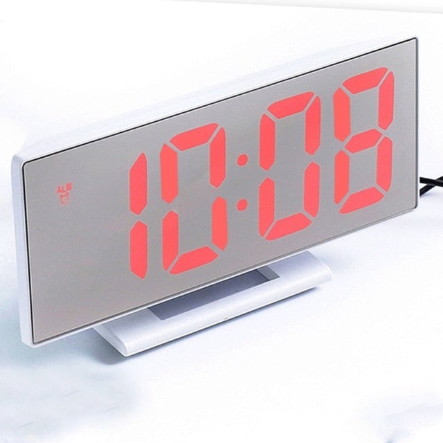 Digital Alarm Clock LED Screen Alarm Clocks for Kids Bedroom Temperature Snooze Function Desk Table Clock Home Decor LED Clock