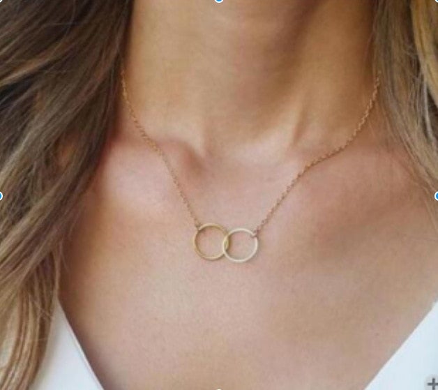 LATS Gold Silver Color Chain Pendant Butterfly Necklace for Women Layered Charm Choker Necklaces Boho Beach Jewelry Gift Cheap