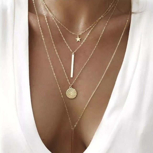 Harajuku Punk Style Butterfly Choker Necklace Jewelry Women Collares Gothic Hip Hop Link Chain Necklace Collares Mujer  Jewlery