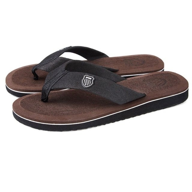 Men Shoes New Arrival Summer Men Flip Flops High Quality Beach Sandals Anti-Slip Zapatos Hombre Casual  Wholesale Men Slippers