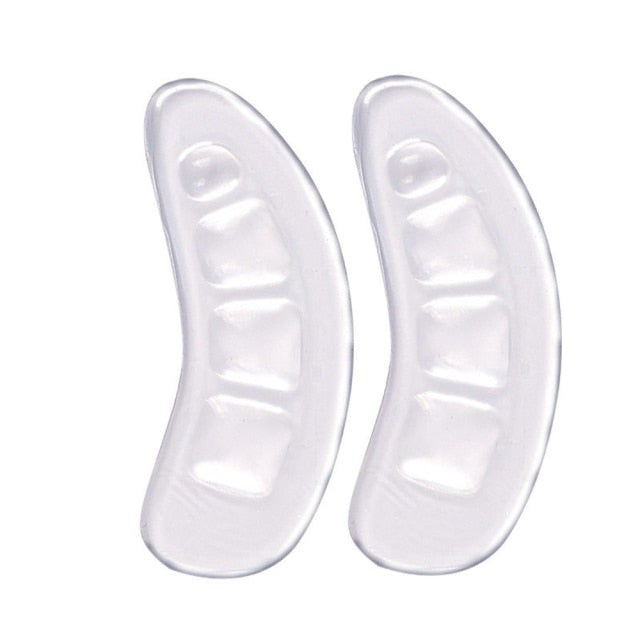2Pcs Non-slip Insoles Sticker for High Heels Flip Flop Sandals Silicone Women Elegant Self-adhesive Foot Patch Gel Forefoot Pad