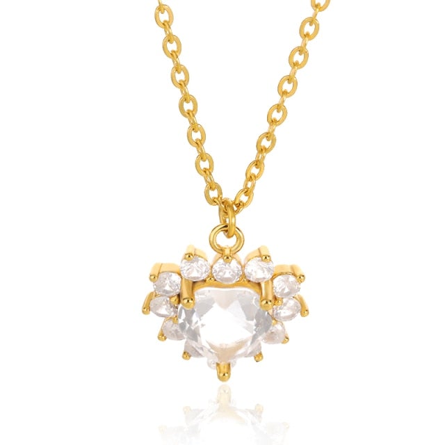 Gold Stainless Steel Stylish Butterfly Necklace Lovely Insect Animal Metal Necklace Chain Choker Woman Man Jewelry Mother's Day